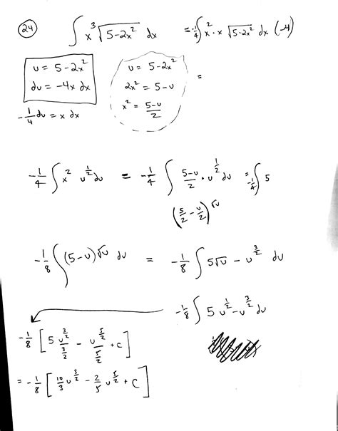 Calculus U Sub 的图像结果