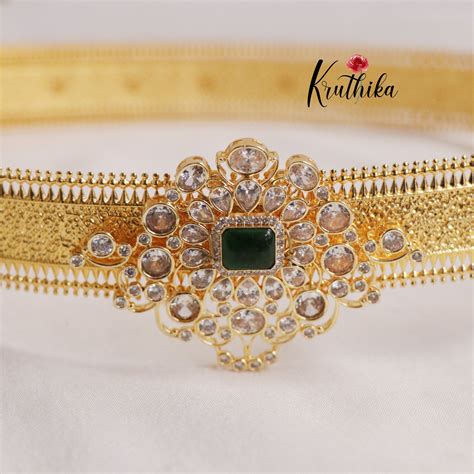 Simple Light Weight AD Sparking Victorian Hip Belt V266 – Kruthika ...