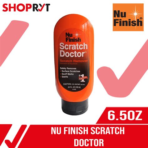 Nu Finish Scratch Doctor 6.5oz Car Scratch Repair Car Scratch Remover Easily Repair Surface ...