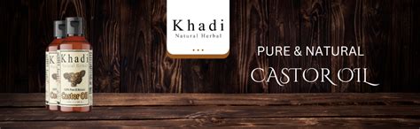 Buy Khadi Herbal Natural Herbal Castor Oil For Hair Growth | Cold ...