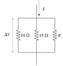 What is the value of resistor R in the figure if ΔV=8V and I=6A? - Home ...