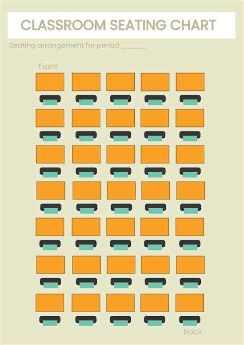 Free Class Chart Template to Edit Online