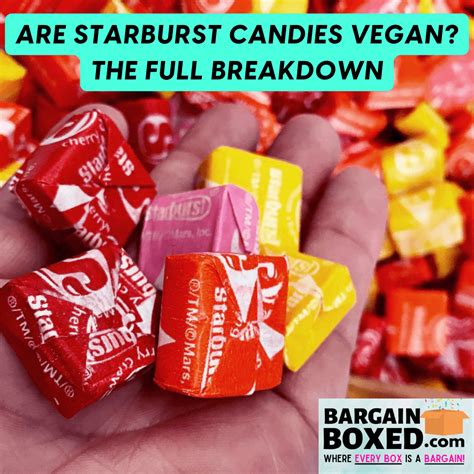 Are Starburst Vegan? NO | Here's EXACTLY WHY They Aren't VEGAN ...