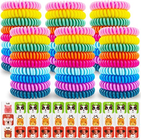 Amazon.com: 54 Pack Mosquito Repellent Bracelets, DEET-Free Insect ...