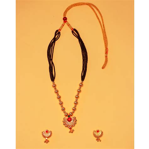 Contemporary Style Modern Chand Mangalsutra – Kalapuri