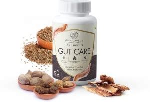 Go Ayurveda Dhanvantri Gut Care Digestion Capsules - Relief From ...