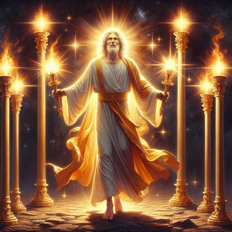 Revelation 1:12-16 Artwork | Bible Art