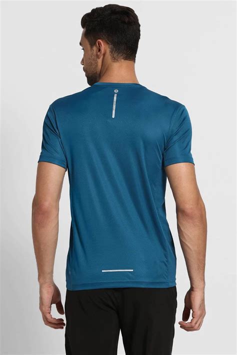 Van Heusen Teal Dry Fit Tee for Men #61002 – Route2Fashion