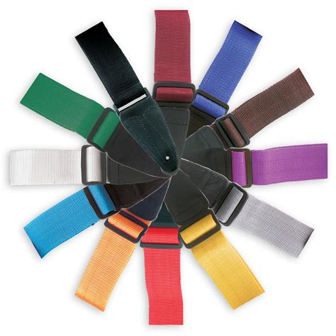 Performance Plus GS14A Electric/Acoustic Guitar Strap Assortment - 12 ...