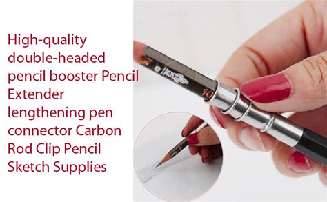 GOODIEBOX 5 Pieces Per Set Adjustable Handy Dual Head Pencil Extender ...