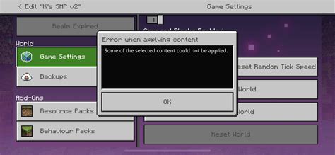 Image result for +MC Add-ons Manager Error