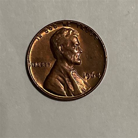 1964 Lincoln Penny With L in Liberty On Edge Error No Mint Mark | eBay