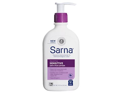 Sarna Sensitive Anti-Itch Lotion for Dry Irritated Nepal | Ubuy