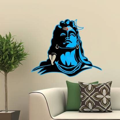 wallpics 60 cm shambhu l Mahadev | Mahakal |Bholenath| Shiva Self ...