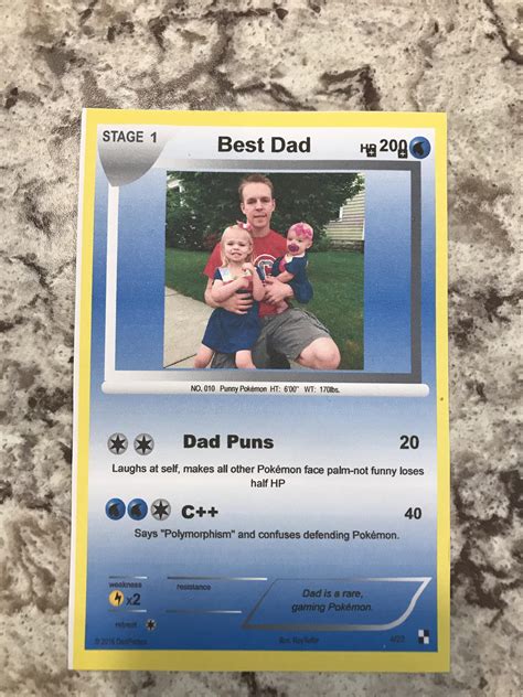 Best Father’s Day card ever! : r/pokemon