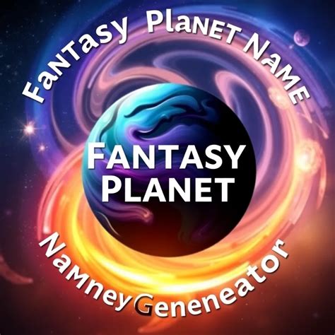 Fantasy Planet Name Generator - Create Unique World Names - Name Generator