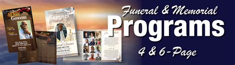 Image result for Funeral Programs
