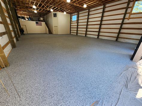 Dusty and Jennifer B. - Epoxy Shop Floor — KMD Surfaces