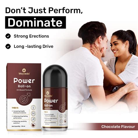 Buy Wayveda Power Roll-On For Men - 50ml | Chocolate Flavour in India ...