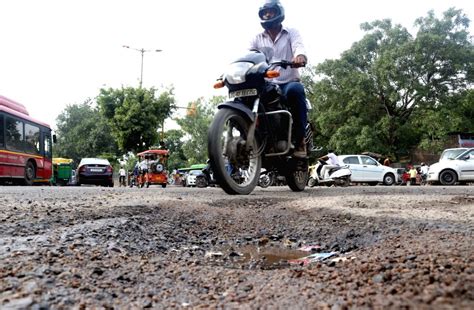 Damaged roads