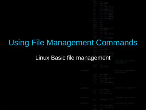 Image result for Linux File Management Commands