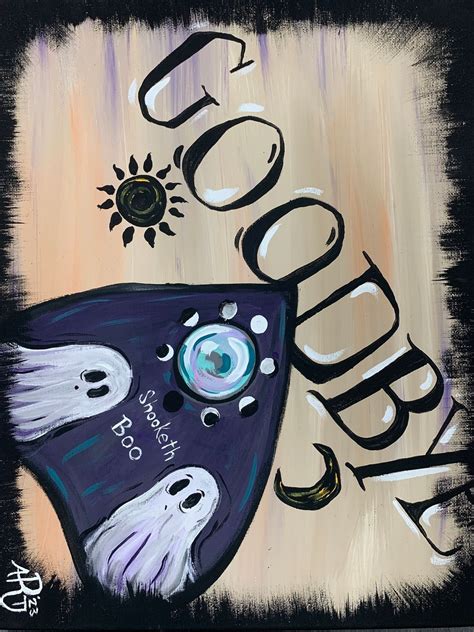 Ouija , Sunflower Van Geaux Art Studio, Alexandria, 24 October 2024 ...