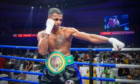 Sabari J becomes the first World Boxing Council India welterweight champion