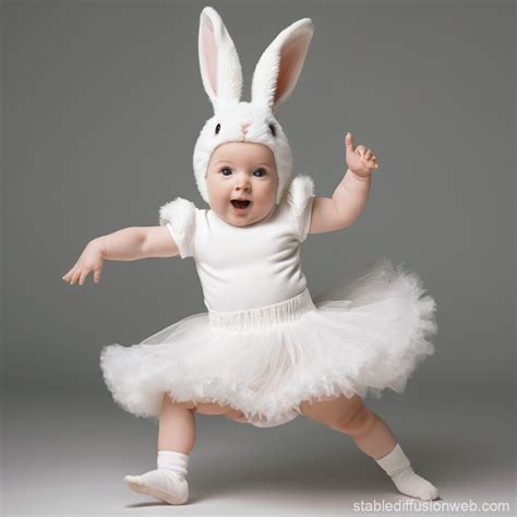 dancing with baby clothes Prompts | Stable Diffusion Online