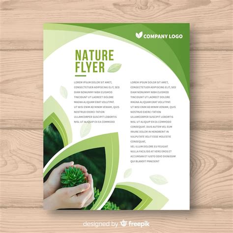 Leaf brochure Images - Free Download on Freepik