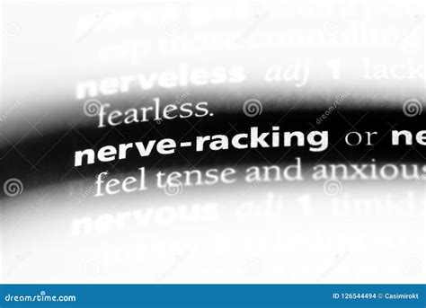 What Does The Nerve-Racking Mean at Kaitlyn Joseland blog