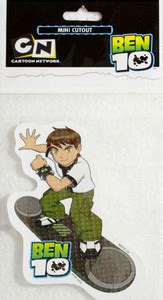 STICKER BAZAAR 22 cm Mini Cutout of Ben 10 Self Adhesive Sticker Price ...