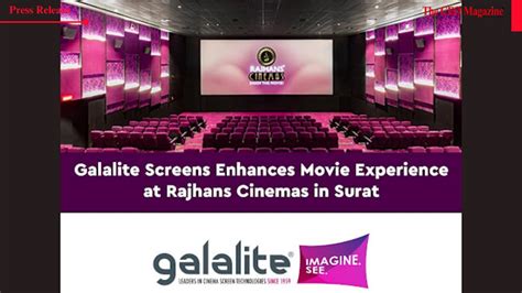 Galalite Screens Enhances Movie Experience at Rajhans Cinemas in Surat