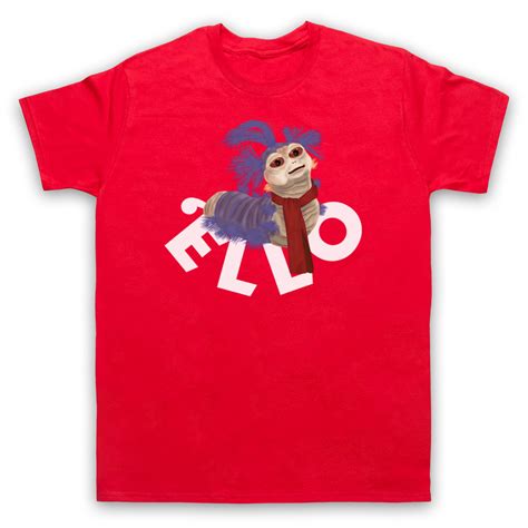 LABYRINTH THE WORM 'ELLO ALLO HELLO FANTASY BOWIE FILM MENS & WOMENS T ...