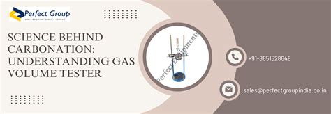 Gas Volume Tester for Beverage Carbonation by Perfect Group