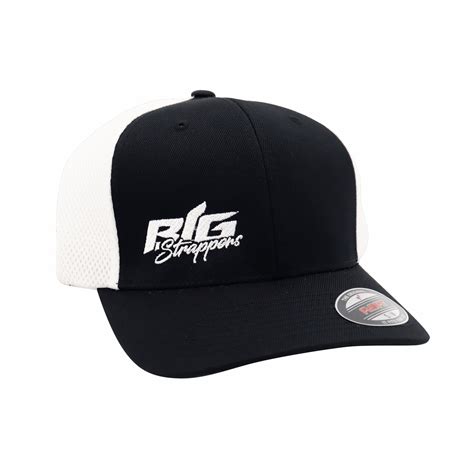 Big Strappers S Black & White Flex FIt | Amcan Truck Parts