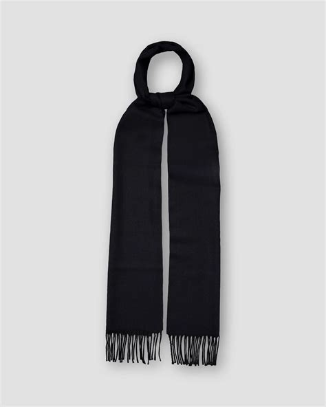 Herringbone Merino Wool Scarf - Eton
