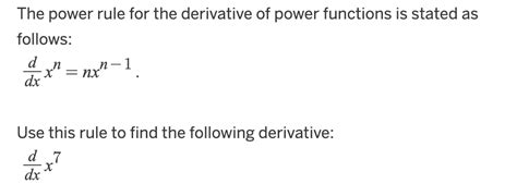 Image result for Derivative Using Power Rule
