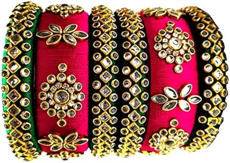 Image result for Thread Bangles Designs