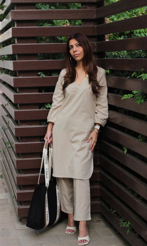 Cotton Flex Beige Coord Set – Baareeki