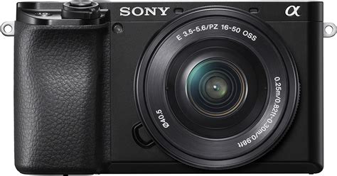Amazon.com : Sony NEX-6L/B Mirrorless Digital Camera with 16-50mm Power ...