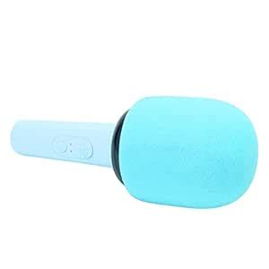 Singing Microphone, 5 Ambient Light Modes Sound Card Processing Chip AI ...