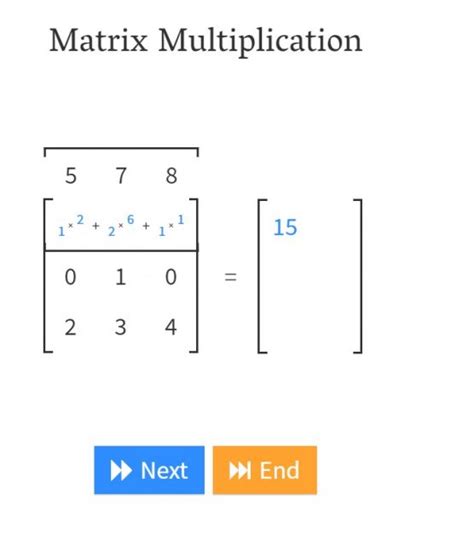 Image result for Matrix Multiplication in JavaScript