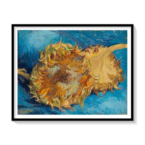 Sunflowers 3 Painting & Wall Art Print by Van Gogh - Dessine Art