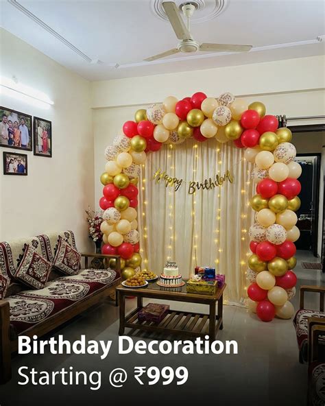 Best Balloon Decoration in Noida | Birthday, Anniversary & Baby Shower ...