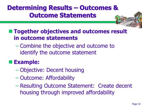 Image result for Outcome Examples