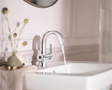 Buy Moen S6910EW Doux Motionsense Wave Touchless Single Handle Bathroom ...