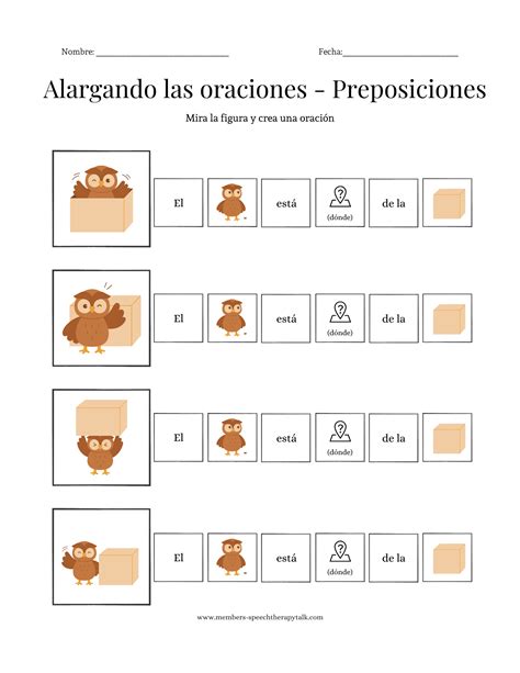 Expanding Phrases: Missing Preposition - Speech Therapy Talk Membership