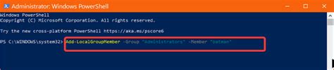 Image result for PowerShell Make User Admin