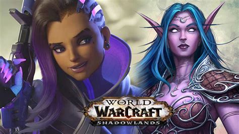 World of Warcraft Shadowlands adds Sombra's hair from Overwatch - Dexerto