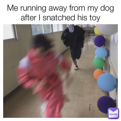 Run Away Meme